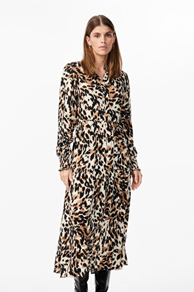 YAS. YASALIRA LS Košilové šaty s dlouhým rukávem - S. NOOS