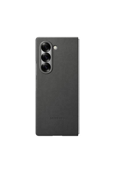 Samsung Husa De Protectie Kindsuit (LEATHER) Case Pentru Galaxy Fold6, Gray