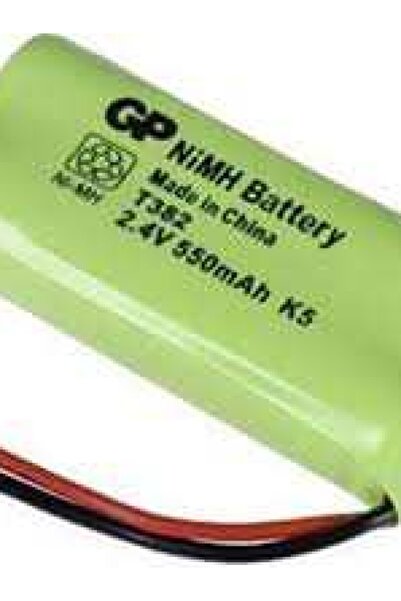 GP Batteries Gp T382 Şarjlı Telsiz Telefon Pili 2.4 Volt 550 Mah Ni-mh