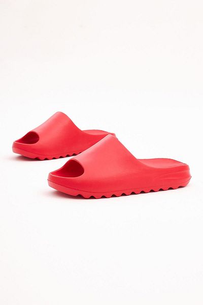 stilfest Κόκκινες παντόφλες Unisex Sabo - Casual, Άνετα, Μπαλκόνι, Κήπος, Πισίνα, Παραλία