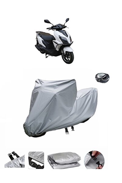 BODYGARD Apachi Joy 125 مشمع دراجة نارية سميك للغاية وحقيبة خلفية مناسبة