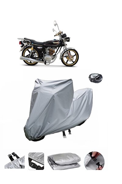 BODYGARD Kuba Cheetah 170F - مشمع دراجة نارية سميك للغاية وحقيبة خلفية مناسبة