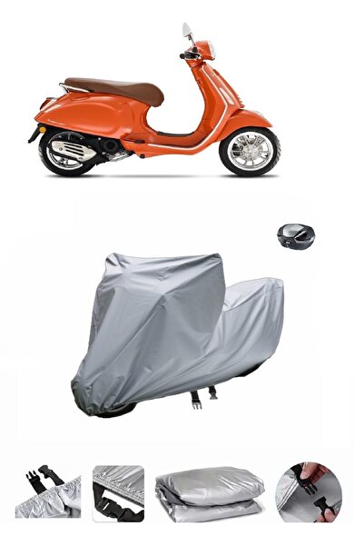 BODYGARD Vespa Sprint 50 - مشمع دراجة نارية سميك للغاية وحقيبة قوس