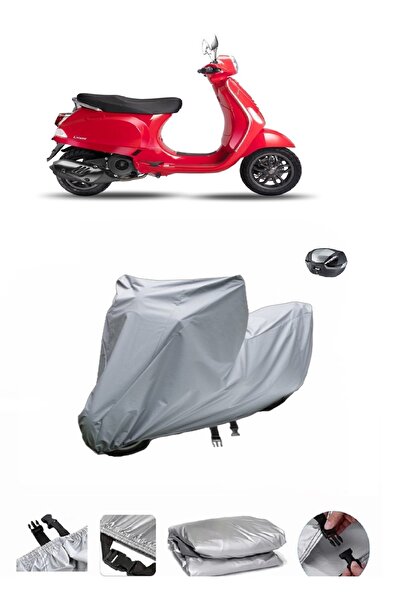 BODYGARD Vespa LX 125 - مشمع دراجة نارية سميك للغاية ومتوافق