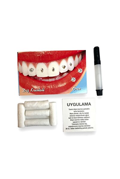 Genel Markalar 5 Renkli Kristal Diş Taşı Seti, Parlak ve Şık Tasarım