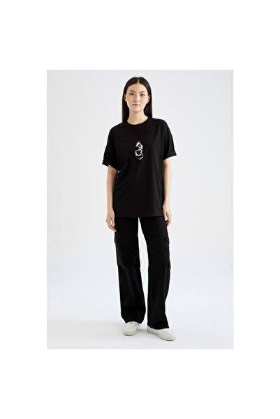 bellibone Μπλουζάκι Unisex με στάμπα Dragon