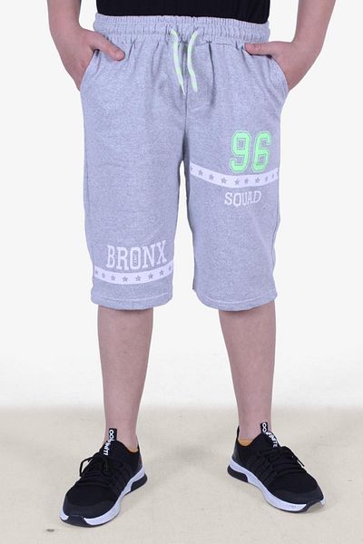 PANİO KİDS Chicago-Bronx Squad Boys Camouflage Capri - Σετ 3 γκρι-μαύρο-μπλε ναυτικό