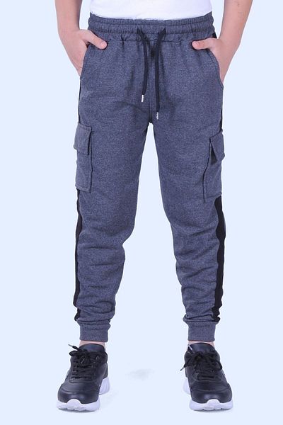 PANİO KİDS Спортни панталони Cargo Pocket Smoked