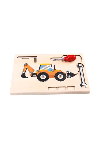 BALATOYZ Montessori 3 ’ Lü Vidalama Seti ( Kepçe )