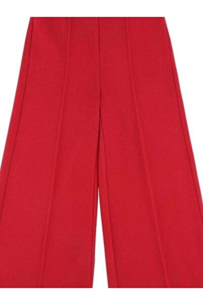 Best Girl's Ribbed Spanish Leg High Waist Trousers