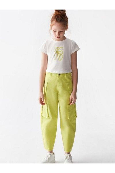 NK Girl's Cargo Pocket Trousers