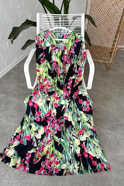 Poliyance Rochie Jenner neagră - Design elegant și confortabil