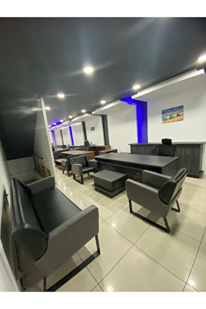 ofis 27 büro mobilyaları SİYAH MASA TAKIMI