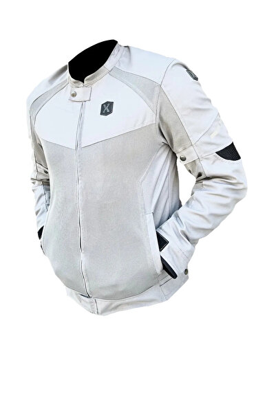 Xspeed X-Evo Summer Mesh Protected Motorcycle Jacket New Season Gray