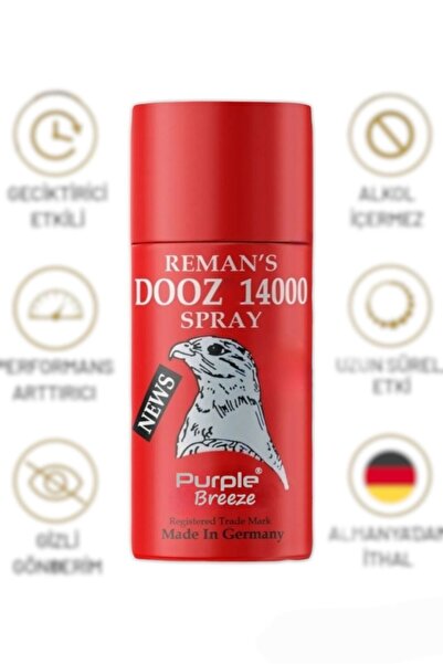PURPLEBREEZE Dooz 14000 Sprey Zaman Uzatıcı Sprey