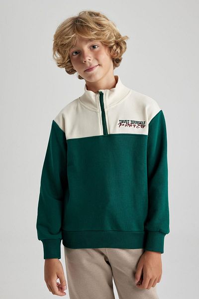 DeFacto Boy's Sweatshirt - Half Zipper, B0046a823wn
