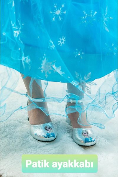 patik ayakkabı Silver Girl's Heeled Shoes