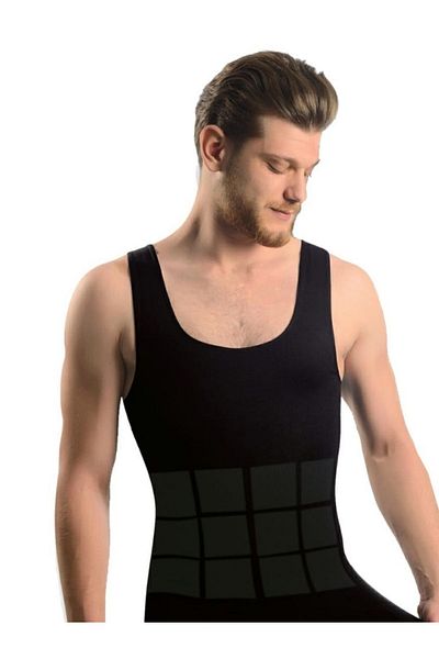 MODAGO Gorgeous Double Men's Corset Tank Top and Corset Boxer