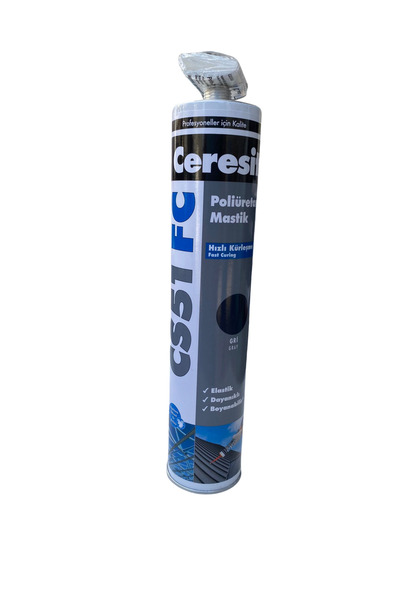 Henkel CERESİT CS51FC POLİÜRETAN MASTİK GRİ