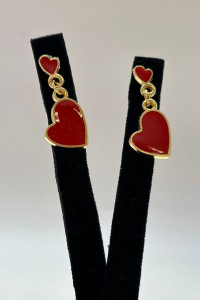 PSGT K86 Yeni Trend yaz2024 2li Mineli Pastil Renk Küpe