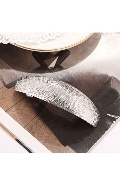 ella'nın çarşısı ذيل حصان معدني ملون بإبزيم - قطعة واحدة، مقاس 10.5 سم - 3 سم