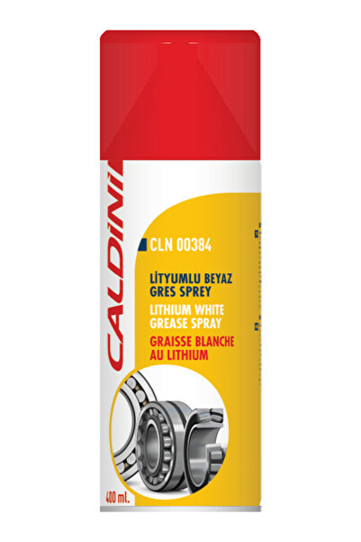 CALDİNİ Sıvı Gres Yağlayıcı Sprey Lityum Beyaz 400 ml