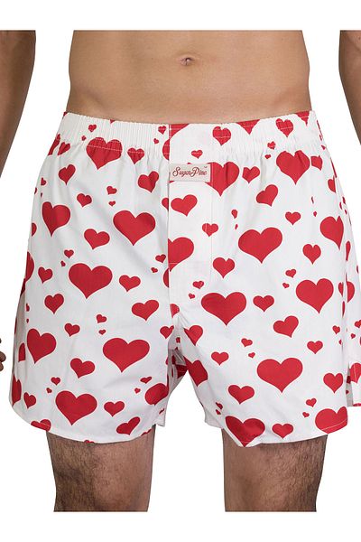 Sugar Pine Boxer Webboxershorts weit Motiv Print