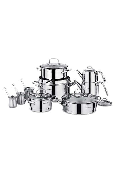 KORKMAZ A1702 Steama 15 Piece Hyper Set