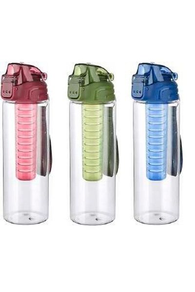 Titiz Plastik Green Cascada Detox Patterned Flask 700 ml