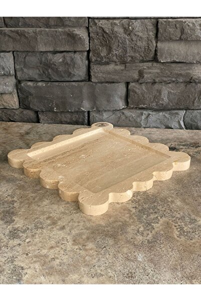Polen Stone Travertine Decorative Tray