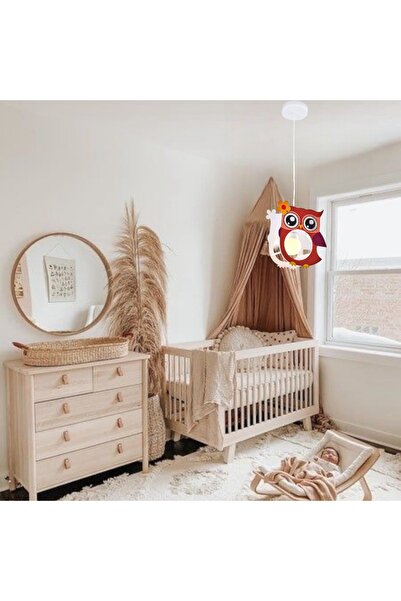 Özcan Aydınlatma 4800-8,04 Baykuş Sarkıt Avize Çocuk Odası