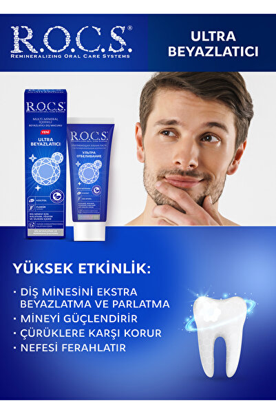 R.O.C.S. R.O.C.S. ULTRA WHITENING ULTRA BEYAZLATICI DİŞ MACUNU 94G