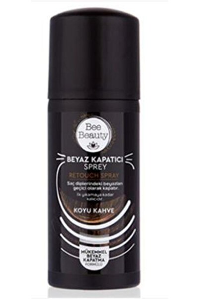 Beauty Koyu Kahve Beyaz Kapatıcı Sprey  75 ml