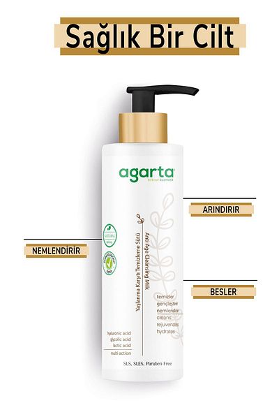 Agarta Natural Anti-Aging Cleansing Milk 225 ml