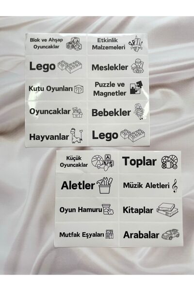 eylülün etiket fabrikası Oyuncak Dolabı Kategori Etiketi - Oyuncak Kutusu Org...