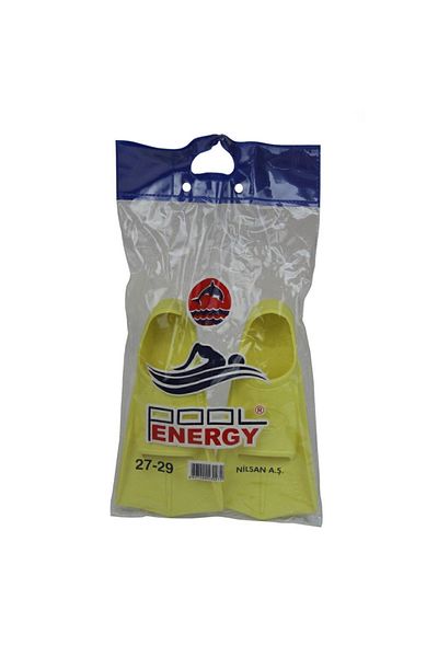 POOL ENERGY Rubber Sea Fin Yellow-41-42