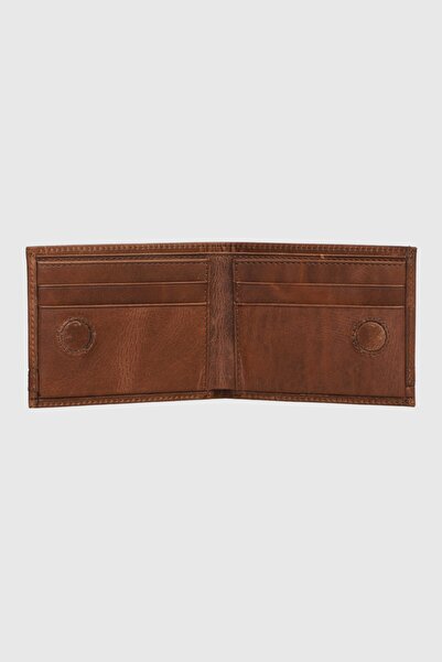 Grande 708 Genuine Leather Men's Wallet Crazy Brown