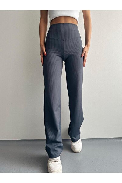 YouLikeButik طماق مضلعة - حزام عريض