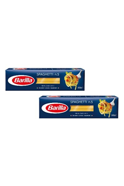 Barilla Uzun Makarna (spaghetti Makarna) 500 Gr. X 2 Adet