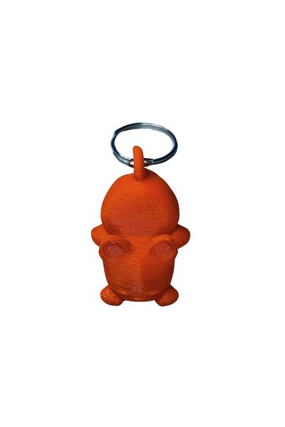 Tesseract Keychain Little Cat Phone Holder
