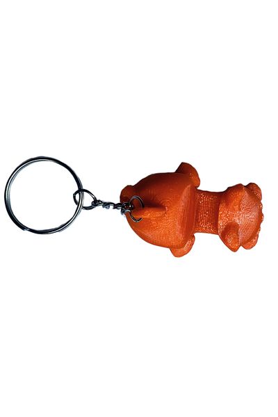 Tesseract Keychain Little Cat Phone Holder