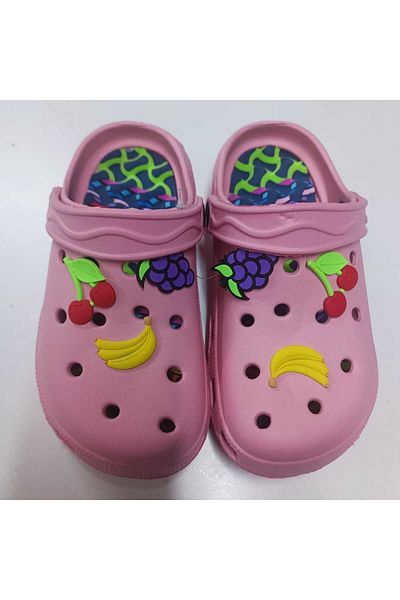 Nstil Pink Women's Sandals - High Massage Sole, Buckle Sabo, Doctor, Nurse and Cook Slippers 251