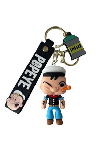 Popeye anahtarlık karikatür -  çanta araba anahtarlığı / Popeye Keychain