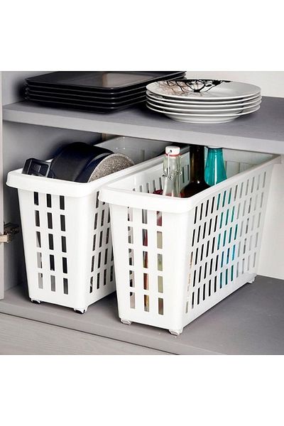 Gondol 17.5X46.5X26.5 cm (Volume of 13 Liters) Maxi Cabinet Organizer with Wheels Rto1358