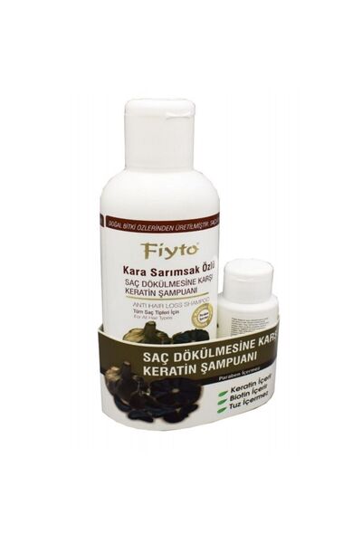 Fiyto Siyah Sarımsaklı Şampuan 400ml