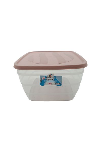 uğurhome Çankaya Plastic Cnk 2315 Storage Container Karizma Square 4Lt.