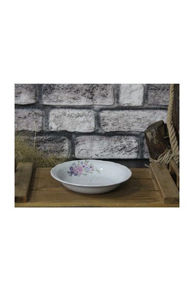 Porland Bouquet 17 Cm Deep Plate Set of 6