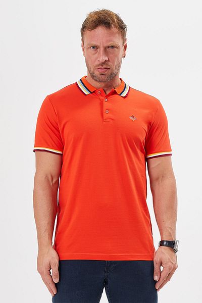 Tony Montana Μπλουζάκι Polo Neck Regular Fit