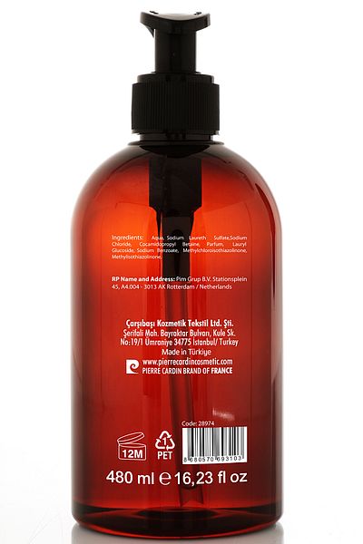 Pierre Cardin 480 ml Coconut-Liquid Soap - Coconut liquid hand wash