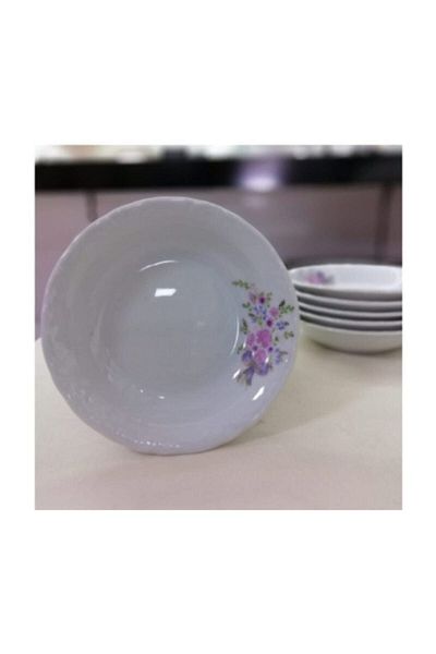 Porland Bouquet 17 Cm Deep Plate Set of 6